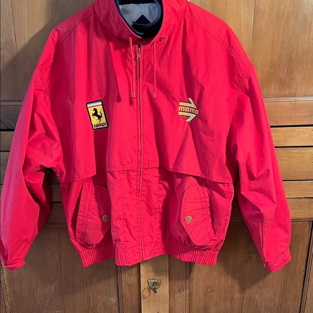 Vintage Ferrari Momo Men’s L Norman Todd Bomber Jacket